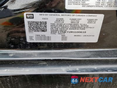 Zdjęcie 12 z 12 samochodu: 2024 CHEVROLET SILVERADO K2500 HEAVY DUTY LT VIN:2GC1YNE72R1100618 - miniatura