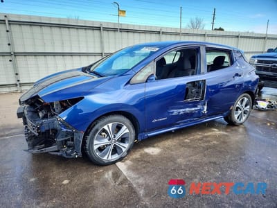 2019 NISSAN LEAF SV 1N4AZ1CP4KC314315 - główne zdjęcie licytacji z USA - miniatura