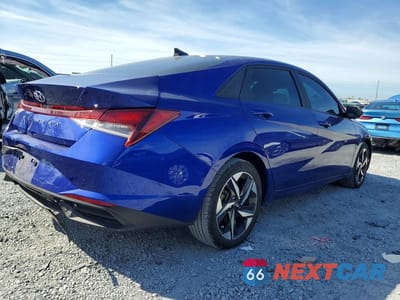 Trzecie zdjęcie samochodu z tyłu: 2023 HYUNDAI ELANTRA SEL VIN:KMHLS4AG0PU558049 - miniatura
