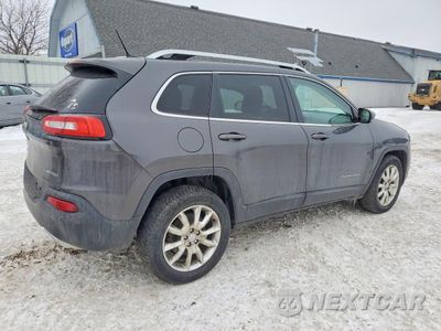 Trzecie zdjęcie samochodu z tyłu: 2015 JEEP CHEROKEE LIMITED VIN:1C4PJMDS5FW609573 - miniatura