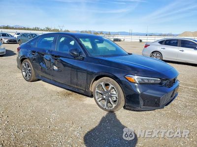 Czwarte zdjęcie samochodu z boku: 2025 HONDA CIVIC SPOR SPORT VIN:2HGFE4F81SH310044 - miniatura