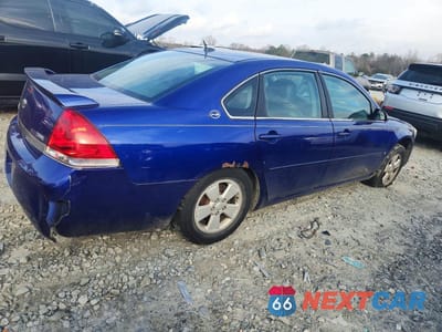 Trzecie zdjęcie samochodu z tyłu: 2007 CHEVROLET IMPALA LT VIN:2G1WT58K979355634 - miniatura