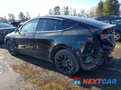 Drugie zdjęcie samochodu z przodu: 2020 TESLA MODEL Y VIN:5YJYGDEE3LF045403 - miniatura