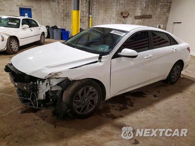 2024 HYUNDAI ELANTRA HYBRID BLUE KMHLM4DJ6RU105087 - główne zdjęcie licytacji z USA - miniatura