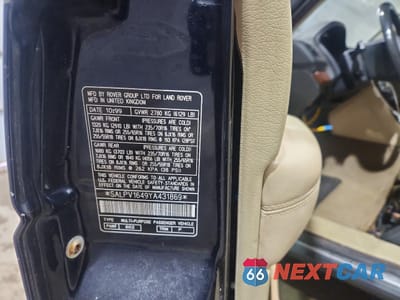 Zdjęcie 12 z 12 samochodu: 2000 LAND ROVER RANGE ROVER 4.6 HSE LONG WHEELBASE VIN:SALPV1649YA431869 - miniatura