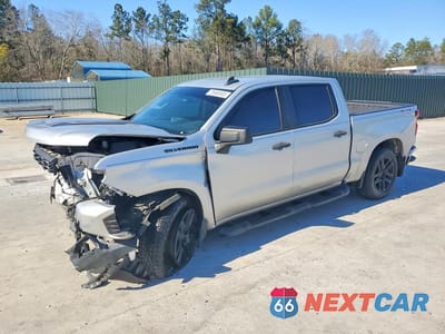 2022 CHEVROLET SILVERADO LTD K1500 CUSTOM 1GCPYBEK3NZ221589 - główne zdjęcie licytacji z USA - miniatura