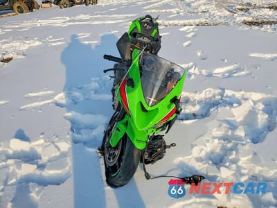 Drugie zdjęcie samochodu z przodu: 2024 KAWASAKI ZX636 K VIN:JKBZXJK16RA001360 - miniatura