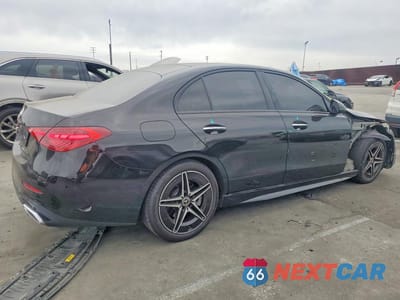Trzecie zdjęcie samochodu z tyłu: 2023 MERCEDES-BENZ C 300 VIN:W1KAF4GB5PR079985 - miniatura