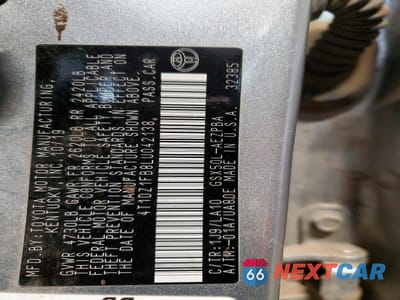 Zdjęcie 13 z 13 samochodu: 2020 TOYOTA AVALON LIMITED VIN:4T1DZ1FB8LU042138 - miniatura