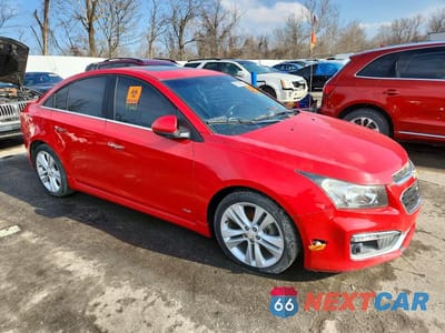 Czwarte zdjęcie samochodu z boku: 2015 CHEVROLET CRUZE LTZ VIN:1G1PG5SBXF7218588 - miniatura