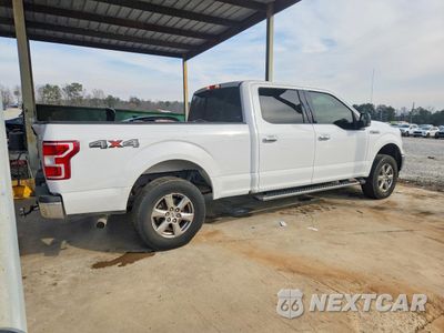 Trzecie zdjęcie samochodu z tyłu: 2018 FORD F150 SUPERCREW VIN:1FTFW1EG0JKF37235 - miniatura