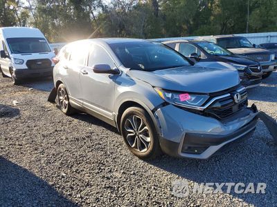 Czwarte zdjęcie samochodu z boku: 2022 HONDA CR-V EX VIN:5J6RW1H52NA008415 - miniatura