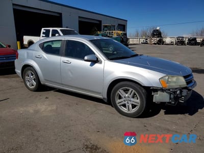 Czwarte zdjęcie samochodu z boku: 2012 DODGE AVENGER SXT VIN:1C3CDZCB2CN230718 - miniatura
