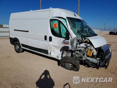 Czwarte zdjęcie samochodu z boku: 2022 RAM PROMASTER 3500 UTILITY / SERVICE VAN VIN:3C6MRVHGXNE115068 - miniatura