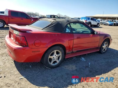 Trzecie zdjęcie samochodu z tyłu: 2002 FORD MUSTANG VIN:1FAFP44422F152099 - miniatura