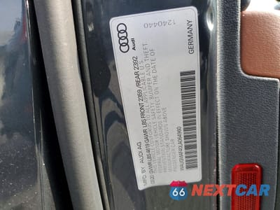 Zdjęcie 12 z 12 samochodu: 2020 AUDI A4 PREMIUM VIN:WAUGMAF40LA064960 - miniatura