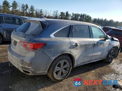 Trzecie zdjęcie samochodu z tyłu: 2017 ACURA MDX VIN:5FRYD4H38HB026774 - miniatura