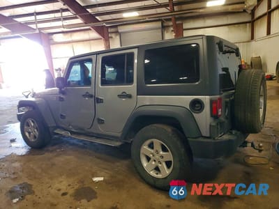 Drugie zdjęcie samochodu z przodu: 2016 JEEP WRANGLER UNLIMITED SPORT VIN:1C4BJWDG8GL329666 - miniatura