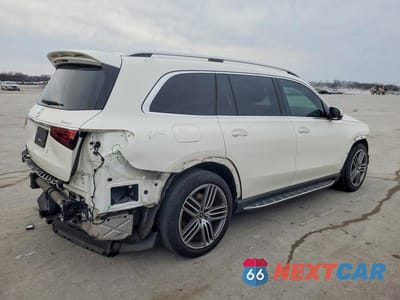 Trzecie zdjęcie samochodu z tyłu: 2021 MERCEDES-BENZ GLS 450 4MATIC VIN:4JGFF5KE0MA468143 - miniatura