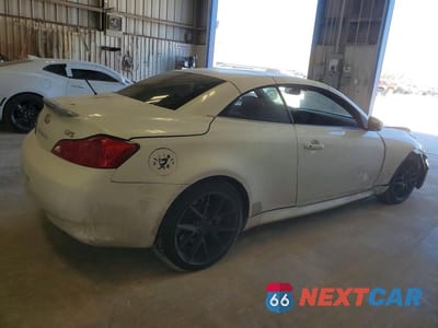 Trzecie zdjęcie samochodu z tyłu: 2009 INFINITI G37 CONVERTIBLE BASE VIN:JNKCV66E79M723370 - miniatura