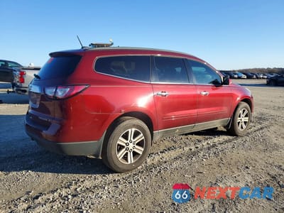 Trzecie zdjęcie samochodu z tyłu: 2016 CHEVROLET TRAVERSE LT VIN:1GNKVHKD7GJ236262 - miniatura