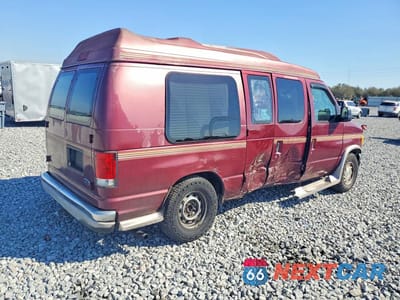 Trzecie zdjęcie samochodu z tyłu: 2003 FORD ECONOLINE E150 VAN VIN:1FDRE14W23HB84775 - miniatura