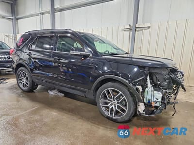 Czwarte zdjęcie samochodu z boku: 2019 FORD EXPLORER SPORT VIN:1FM5K8GT2KGA89641 - miniatura