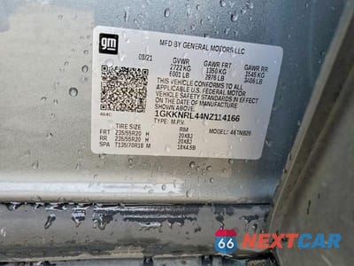 Zdjęcie 13 z 13 samochodu: 2022 GMC ACADIA SLE VIN:1GKKNRL44NZ114166 - miniatura