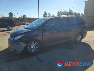 2015 TOYOTA SIENNA XLE 5TDYK3DC6FS566169 - główne zdjęcie licytacji z USA - miniatura