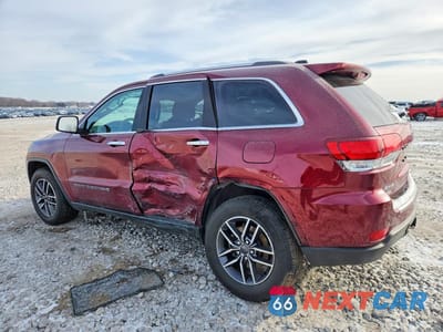 Drugie zdjęcie samochodu z przodu: 2022 JEEP GRAND CHEROKEE LIMITED VIN:1C4RJFBGXNC100369 - miniatura