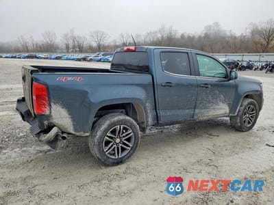 Trzecie zdjęcie samochodu z tyłu: 2020 CHEVROLET COLORADO LT VIN:1GCGTCEN2L1135488 - miniatura