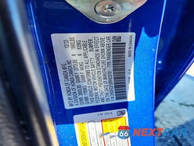 Zdjęcie 12 z 12 samochodu: 2024 HONDA CIVIC SPORT VIN:2HGFE2F58RH535761 - miniatura