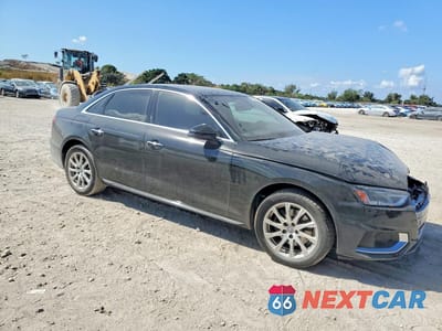 Czwarte zdjęcie samochodu z boku: 2021 AUDI A4 PREMIUM 40 VIN:WAUABAF40MN006580 - miniatura