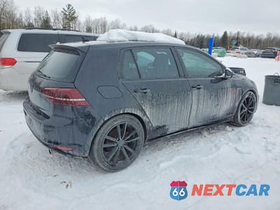 Trzecie zdjęcie samochodu z tyłu: 2015 VOLKSWAGEN GTI VIN:3VW4T7AU3FM001780 - miniatura