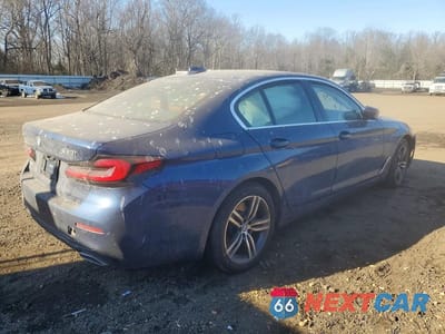 Trzecie zdjęcie samochodu z tyłu: 2021 BMW 530 XI VIN:WBA13BJ07MWX36195 - miniatura
