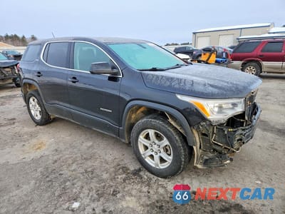 Czwarte zdjęcie samochodu z boku: 2019 GMC ACADIA SLE VIN:1GKKNRLS2KZ186686 - miniatura