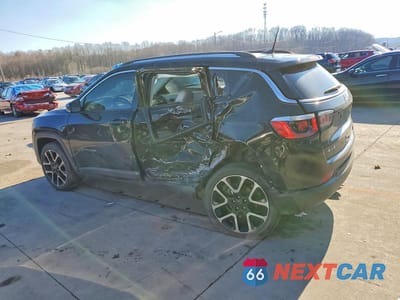 Drugie zdjęcie samochodu z przodu: 2019 JEEP COMPASS LIMITED VIN:3C4NJDCB5KT650942 - miniatura