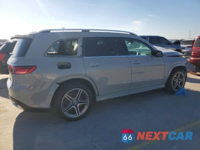 Trzecie zdjęcie samochodu z tyłu: 2025 MERCEDES-BENZ GLS 450 4MATIC VIN:4JGFF5KE1SB371735 - miniatura