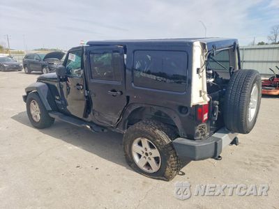 Drugie zdjęcie samochodu z przodu: 2015 JEEP WRANGLER UNLIMITED SAHARA VIN:1C4HJWEG0FL587736 - miniatura