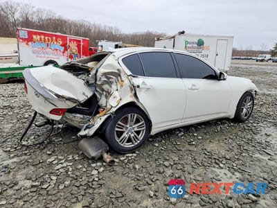 Trzecie zdjęcie samochodu z tyłu: 2011 INFINITI G37 SEDAN X VIN:JN1CV6AR3BM353958 - miniatura