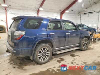 Trzecie zdjęcie samochodu z tyłu: 2018 TOYOTA 4RUNNER LIMITED VIN:JTEBU5JR6J5521909 - miniatura