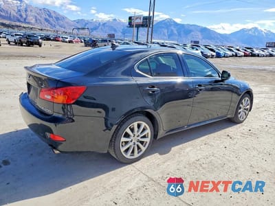 Trzecie zdjęcie samochodu z tyłu: 2008 LEXUS IS 250 BASE VIN:JTHCK262385018419 - miniatura
