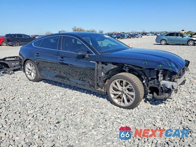 Czwarte zdjęcie samochodu z boku: 2022 AUDI A5 PREMIUM 40 VIN:WAUABCF50NA027393 - miniatura