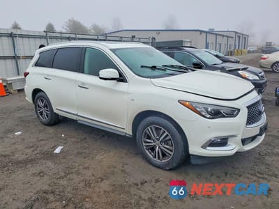 Czwarte zdjęcie samochodu z boku: 2019 INFINITI QX60 LUXE VIN:5N1DL0MM8KC504556 - miniatura