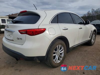 Trzecie zdjęcie samochodu z tyłu: 2017 INFINITI QX70 VIN:JN8CS1MU5HM140340 - miniatura