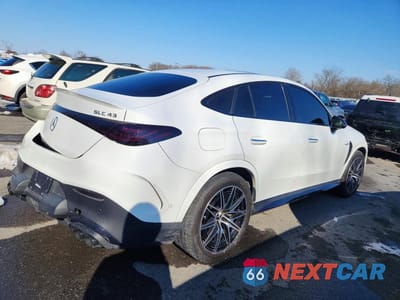 Trzecie zdjęcie samochodu z tyłu: 2024 MERCEDES-BENZ GLC COUPE 43 4MATIC AMG VIN:W1NKJ8HB2RF201041 - miniatura