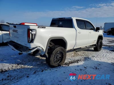 Trzecie zdjęcie samochodu z tyłu: 2019 GMC SIERRA K1500 AT4 VIN:1GTP9EED9KZ336273 - miniatura