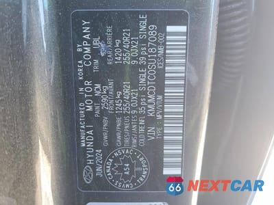 Zdjęcie 13 z 13 samochodu: 2025 GENESIS GV70 BASE VIN:KMUMCDTC0SU187089 - miniatura