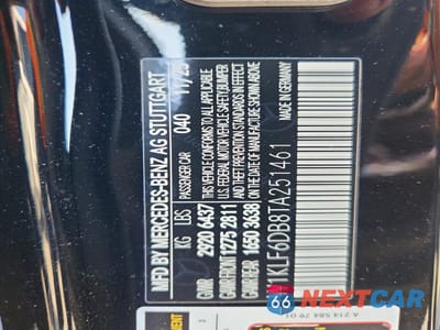 Zdjęcie 12 z 12 samochodu: 2026 MERCEDES-BENZ E AMG 53E 4MATIC VIN:W1KLF6DB8TA251461 - miniatura