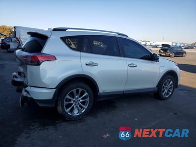 Trzecie zdjęcie samochodu z tyłu: 2016 TOYOTA RAV4 HYBRID LIMITED VIN:JTMDJREV6GD041081 - miniatura